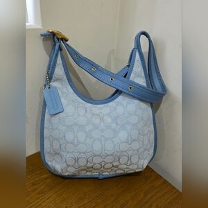NWT! Coach Ergo Signature Jacquard Shoulder Bag
